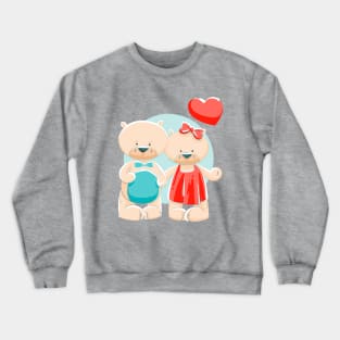 Bear Couple Crewneck Sweatshirt